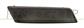 FRONT BUMPER MOLDING-RIGHT-BLACK-TEXTURED FINISH-WITH TOW HOOK COVER