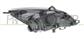 HEADLAMP LEFT H7+H7-ELECTRIC-WITH MOTOR-CHROME