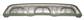 SPOILER PARACHOQUES TRASERO-PINTADA SILVER
