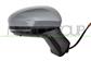 DOOR MIRROR RIGHT-ELECTRIC-HEATED-PRIMED-FOLDABLE-WITH SENSOR-WITH LAMP-WITH BLIS-ASPHERICAL-12 PINS