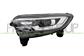 PROIETTORE SINISTRO H7+H7-ELETTRICO-CON MOTORE-CON LUCE DIURNA