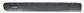 FRONT DOOR MOLDING LEFT-WITH CLIPS-BLACK-TEXTURED FINISH MOD. 07/01 >