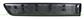 REAR DOOR MOLDING LEFT-WITH CLIPS-BLACK-TEXTURED FINISH MOD. 07/01 >
