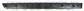FRONT DOOR MOLDING-RIGHT-WITH CLIPS-BLACK-TEXTURED FINISH