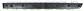 FRONT DOOR MOLDING LEFT-WITH CLIPS-BLACK-TEXTURED FINISH
