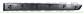 REAR DOOR MOLDING-RIGHT-WITH CLIPS-BLACK-TEXTURED FINISH