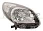 OPTICA DERECHA H4 ELECTRICA-SIN MOTOR-NEGRA