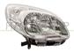 OPTICA DERECHA H4 ELECTRICA-SIN MOTOR-CROMADA