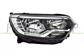 PROIETTORE DESTRO H7-ELETTRICO-CON MOTORE-CON LUCE DIURNA-LED