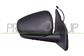 DOOR MIRROR RIGHT-MANUAL-BLACK-WITH SENSOR-CONVEX-2 PINS