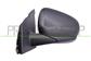 DOOR MIRROR LEFT-MANUAL-BLACK-CONVEX
