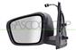 ESPEJO IZQUIERDO-ELECTRICO-NEGRO-TERMICO-CONVEXO-5 PINES