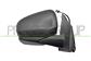 DOOR MIRROR RIGHT-ELECTRIC-HEATED-BLACK-WITH SENSOR-WITH BLIS-CONVEX-9 PINS