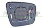 MIRROR GLASS BASE LEFT-HEATED-BLIS-CONVEX-2 PINS