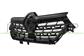 RADIATOR GRILLE-BLACK-TEXTURED FINISH-WITH GLOSSY-BLACK MOLDING-WITH PROFILE HOLES MOD. >03/23