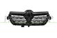 GRILLE DE CALANDRE-NOIRE-STRUCTURE'-AVEC MOULURES NOIRE BRILLANTE-AVEC TROUS PROFIL MOD. > 03/23