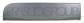 REAR DOOR MOLDING-RIGHT-WITH CLIPS-BLACK-TEXTURED FINISH
