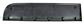 REAR DOOR MOLDING LEFT-WITH CLIPS-BLACK-TEXTURED FINISH