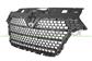 GRILLE CALANDRE NOIRE AVEC 3 MOULURES CHROMEES ET 4 MOULURES NOIRE-BRILLANTE