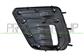 BUMPER GRILLE RIGHT-BLACK-GLOSSY-WITH FOG LAMP HOLE-WITH CHROME FRAME