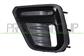 BUMPER GRILLE LEFT-BLACK-WITH FOG LAMP HOLES-WITH BLACK-GLOSSY FRAME