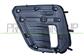 BUMPER GRILLE RIGHT-BLACK-WITH FOG LAMP HOLE-WITH CHROME FRAME