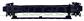 FRONT BUMPER REINFORCEMENT WITHOUT PEDESTRIAN PROTECTION
