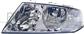 HEADLAMP LEFT MOD. H1+H7 ELECTRIC-WITH MOTOR MOD. CLASSIC