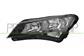 HEADLAMP LEFT H7+H7-ELECTRIC-WITH MOTOR-HELLA TYPE