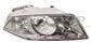 HEADLAMP RIGHT XENON D1S+H1 ELECTRIC-WITH MOTOR-CHROME