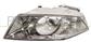 HEADLAMP LEFT XENON D1S+H1 ELECTRIC-WITH MOTOR-CHROME