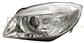 HEADLAMP LEFT H4 ELECTRIC-WITH MOTOR-WITH CORNER PROJECTOR