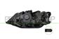 OPTICA DERECHA H7+H7 ELECTRICA-CON MOTOR-CON LUZ DIURNA-NEGRA-LED