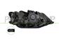 OPTICA IZQUIERDA H7+H7 ELECTRICA-CON MOTOR-CON LUZ DIURNA-NEGRA-LED