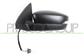 DOOR MIRROR LEFT-ELECTRIC-BLACK-HEATED-WITH LAMP-CONVEX-6 PINS