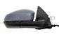 DOOR MIRROR RIGHT-ELECTRIC-PRIMED-HEATED-WITH LAMP-CONVEX-6 PINS