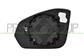 MIRROR GLASS BASE RIGHT-CONVEX