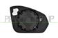 MIRROR GLASS BASE LEFT-CONVEX