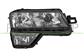 PROIETTORE DESTRO H7+H7-ELETTRICO-CON MOTORE-CON LUCE DIURNA-SENZA FENDINEBBIA-LED-VERSIONE VARROC 