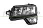 HEADLAMP LEFT H7+H7-ELECTRIC-WITH MOTOR-WITH DAY RUNNING LIGHT-WITH FOG LAMP-LED-VARROC TYPE 