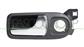 FRONT DOOR HANDLE RIGHT-INNER-WITH CHROME LEVER-WITH BLACK HOUSING