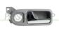 FRONT DOOR HANDLE LEFT-INNER-WITH CHROME LEVER-GRAY HOUSING