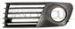BUMPER GRILLE LEFT-BLACK-WITH FOG LAMP HOLE