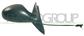 DOOR MIRROR RIGHT-CABLE-BLACK-CONVEX-CHROME