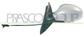 DOOR MIRROR LEFT-CABLE-PRIMED-ASPHERICAL-CHROME