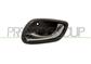 FRONT/REAR DOOR HANDLE LEFT-INNER-WITH CHROME LEVER-BLACK HOUSING