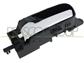 FRONT/REAR DOOR HANDLE LEFT-INNER-WITH CHROME LEVER-BLACK CLOSE BUTTON-BLACK HOUSING