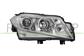 OPTICA DERECHA H11+HB3 ELECTRICA-CON MOTOR