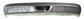 REAR BUMPER SPOILER-SILVER-PAINTED
