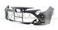 FRONT BUMPER-BLACK-SMOOTH FINISH TO BE PRIMED-WITH PDC AND PARK ASSIST-WITH HEADLAMP WASHER CUTTING MARKS HOLE